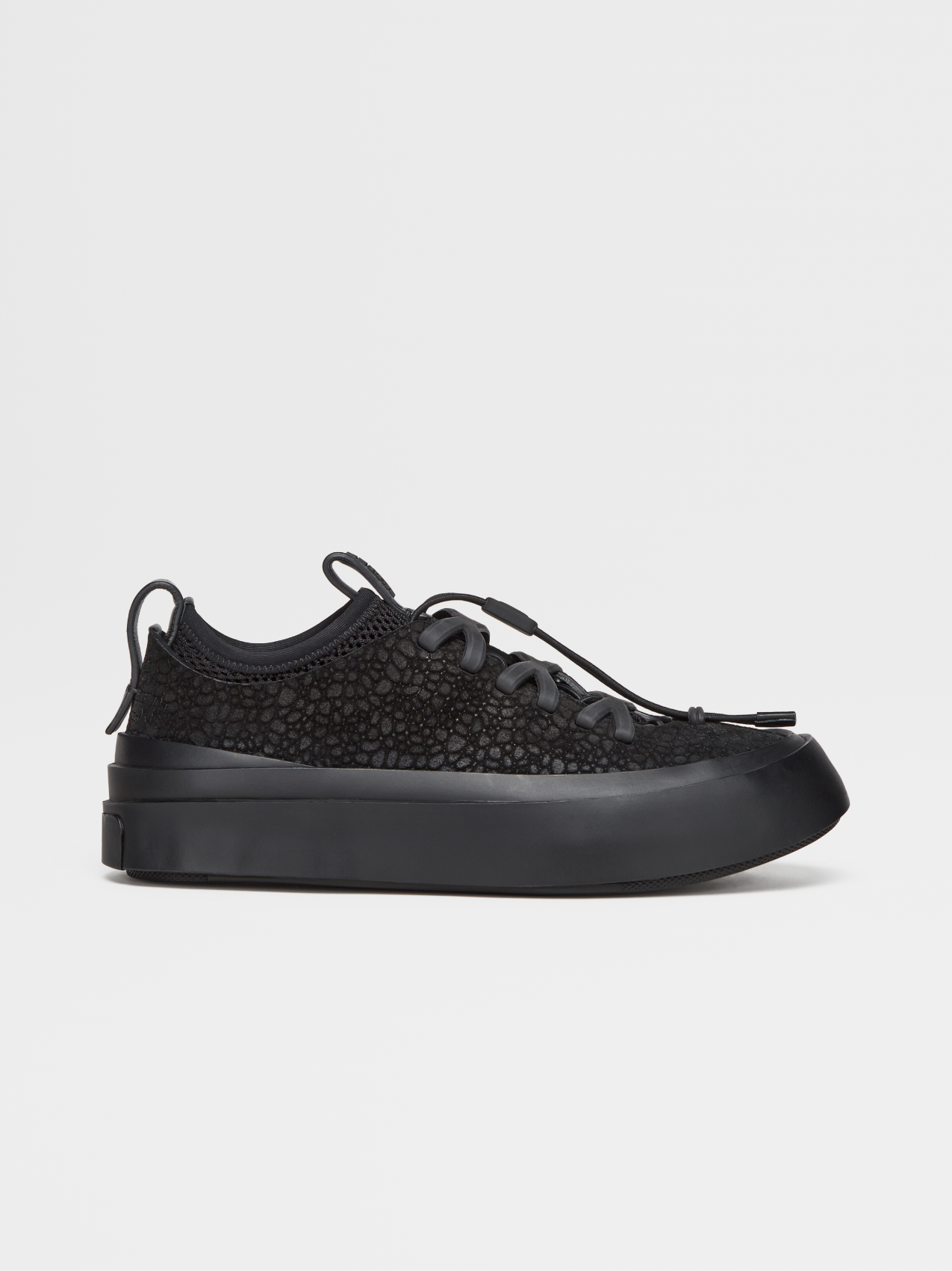 Black Suede Triple Stitch™ MRBAILEY® Sneakers